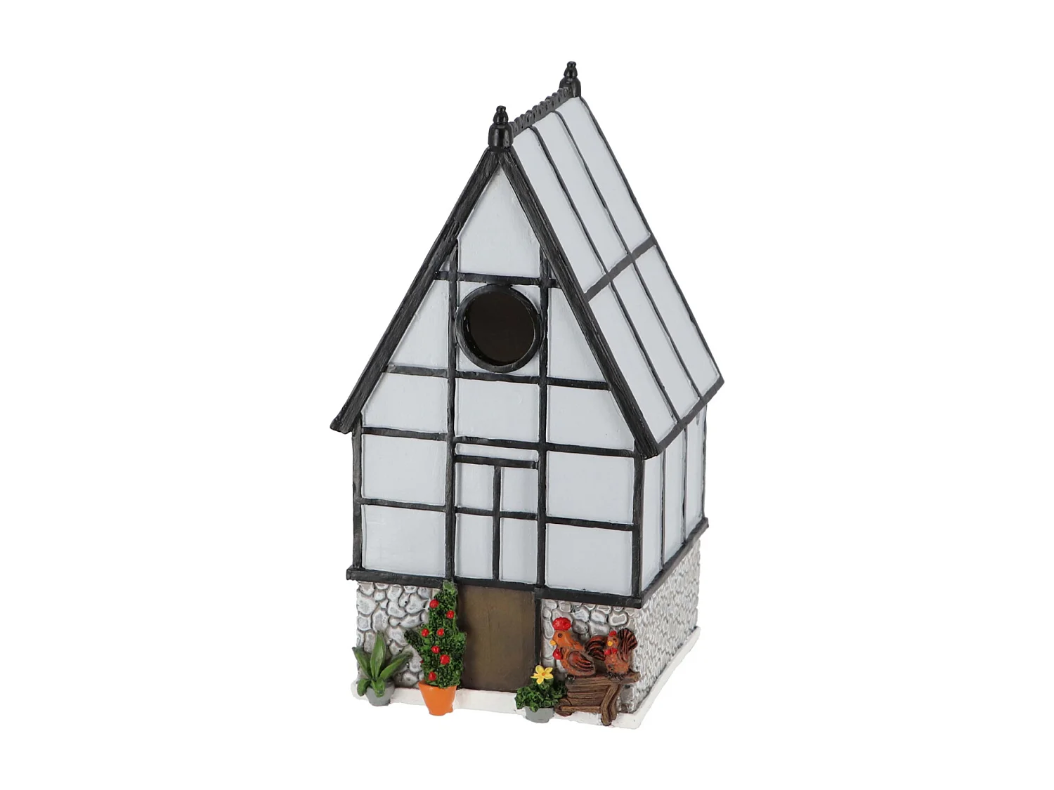 Nichoir à mésange en polyrésine et bois contreplaqué Serre