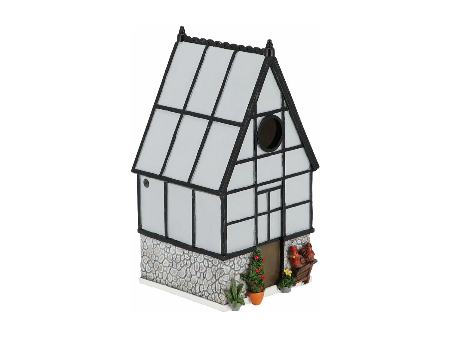 Nichoir à mésange en polyrésine et bois contreplaqué Serre