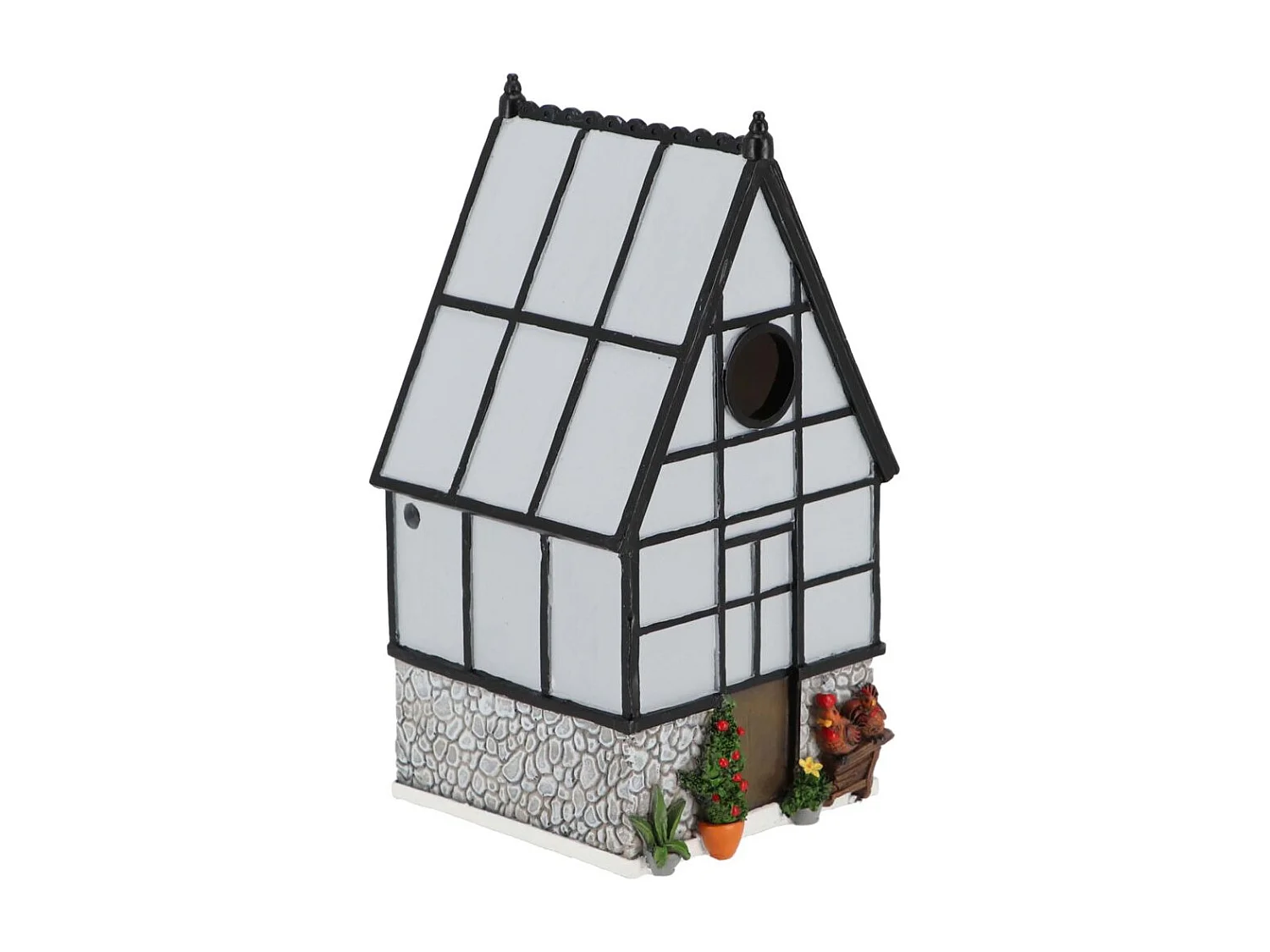 Nichoir à mésange en polyrésine et bois contreplaqué Serre