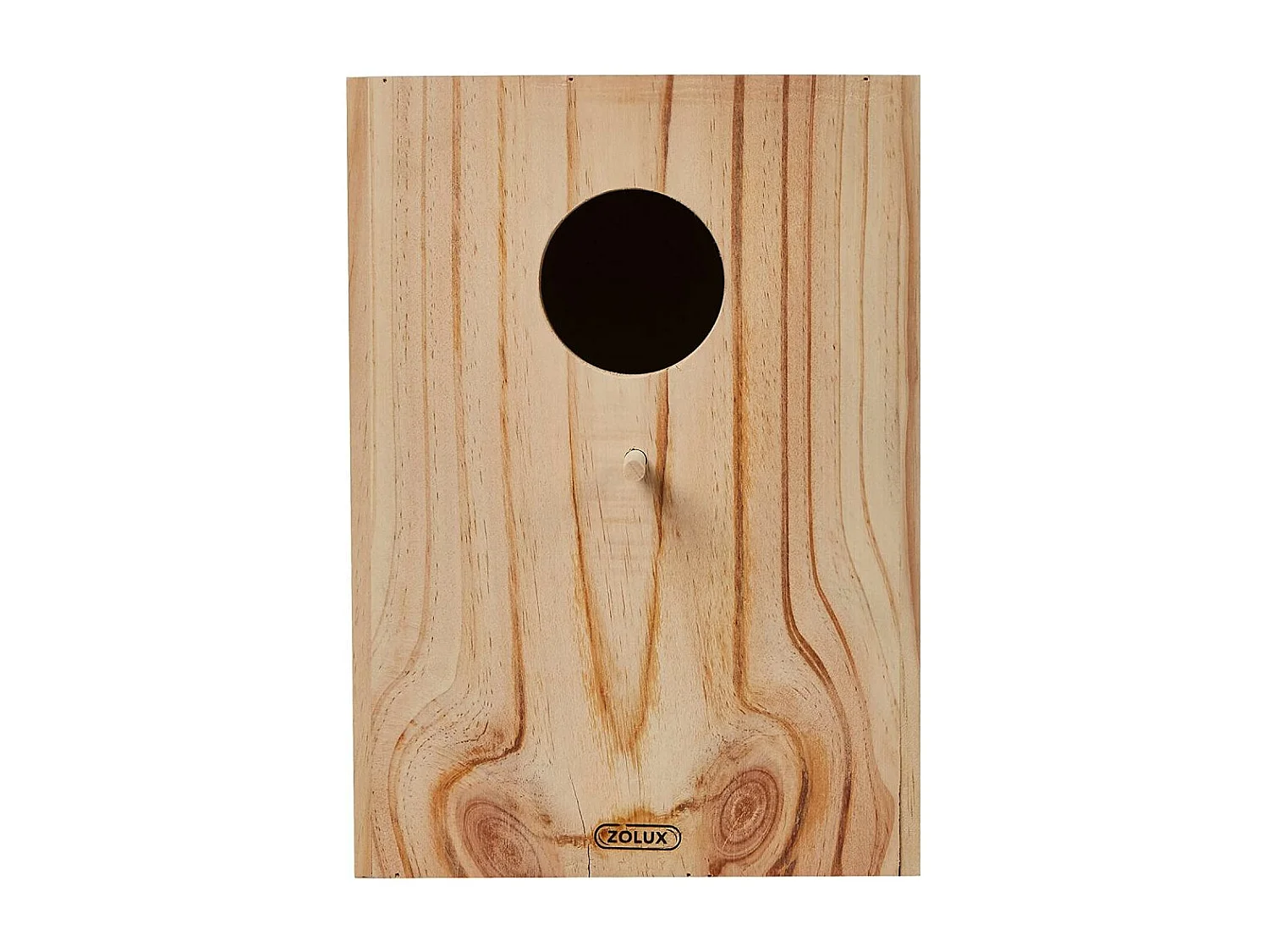 Nistkasten für Käfig aus unbehandeltem Holz