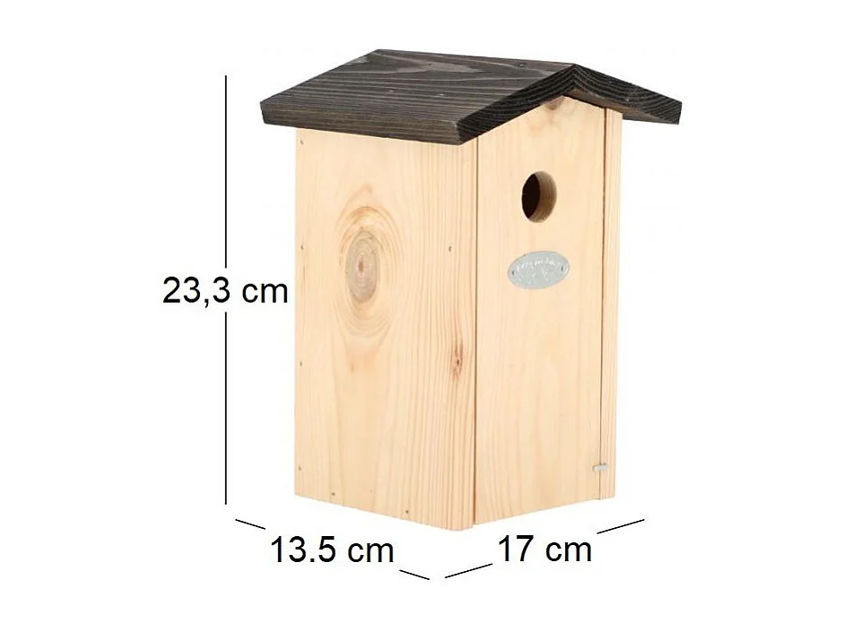 Nichoir mésange bleue en pin