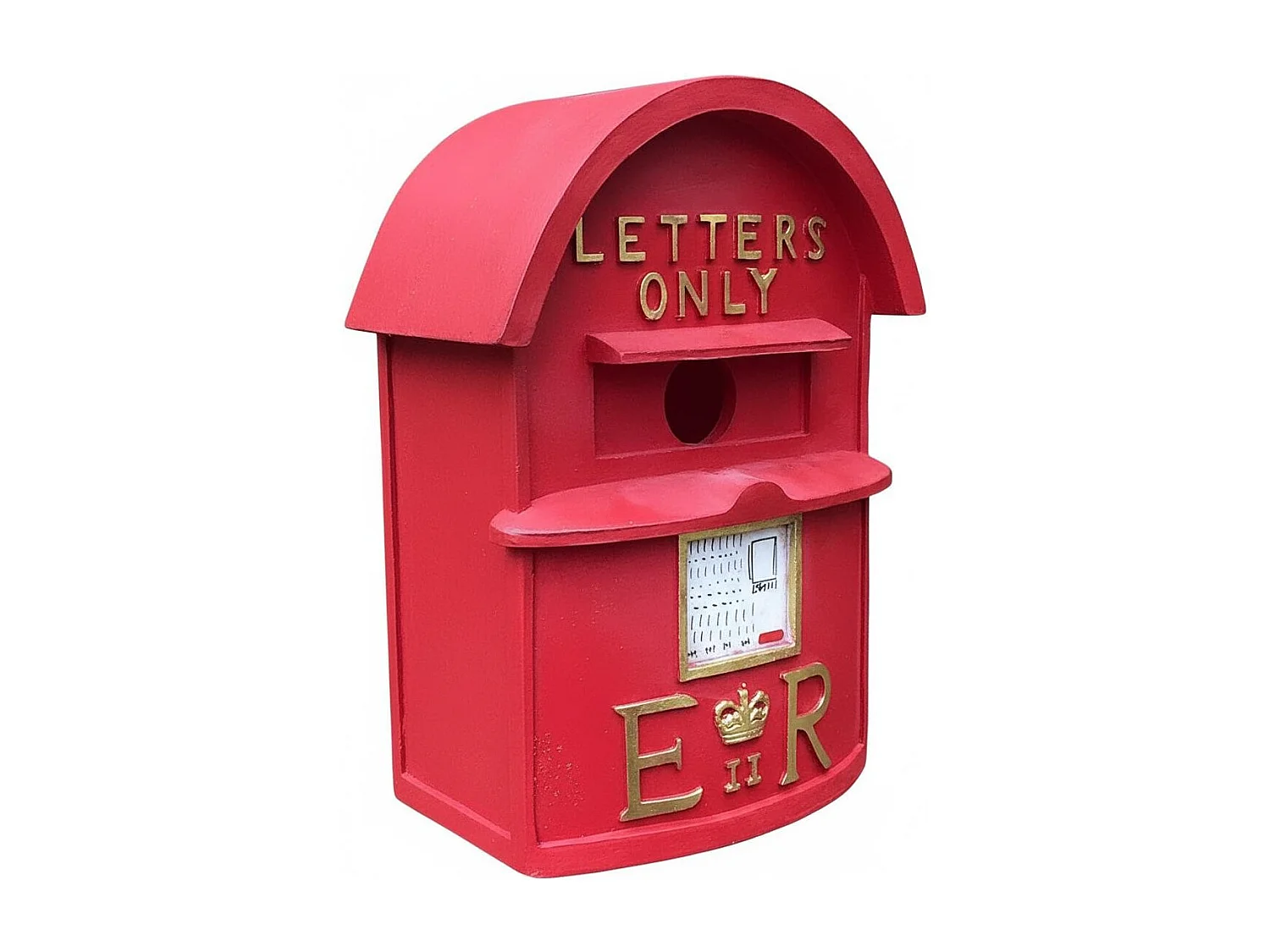 Nichoir boite à lettres britannique rouge