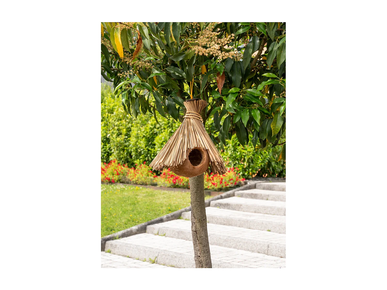 Nichoir en coco à suspendre Jiabong