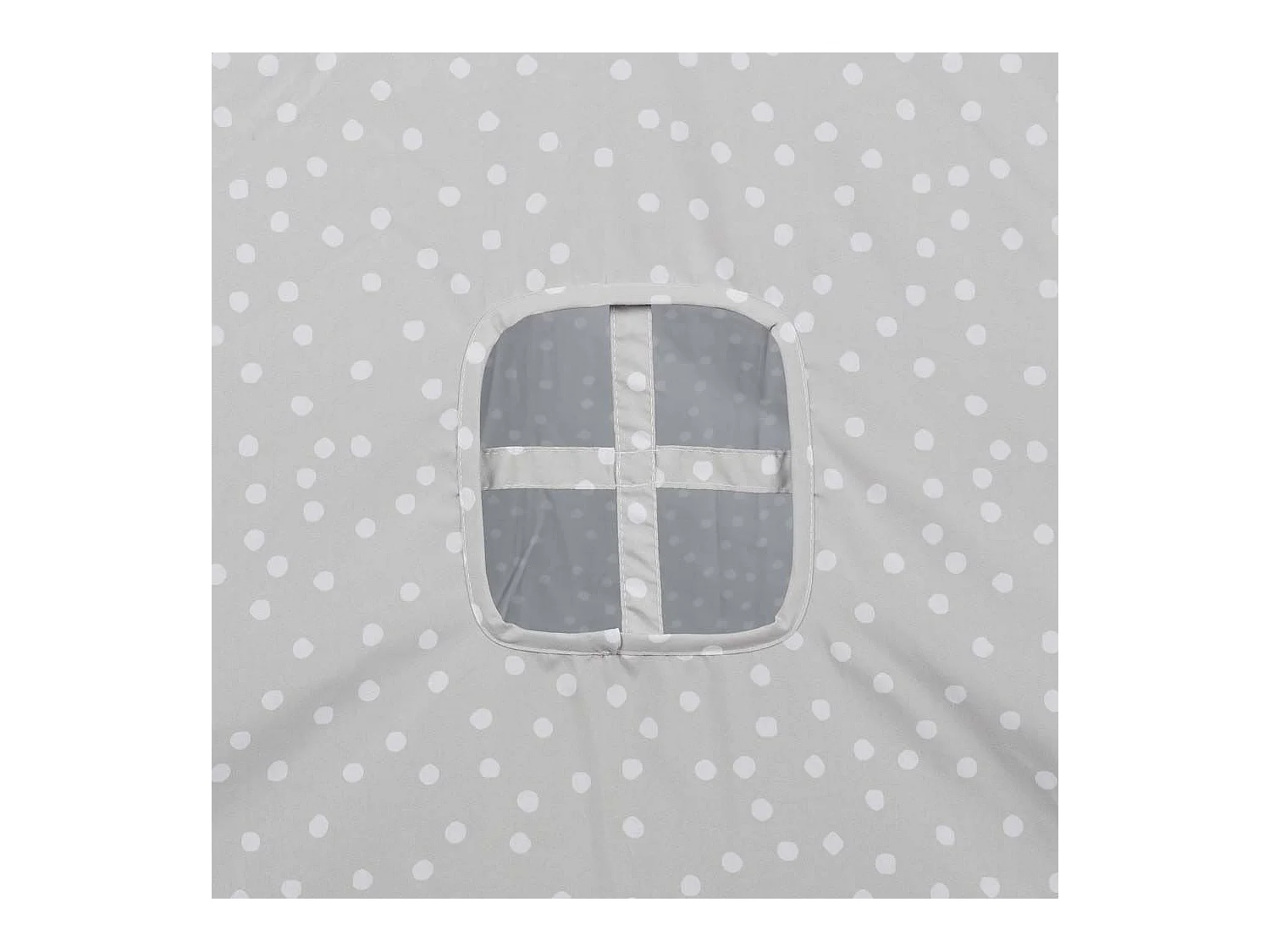 Tipi Gris 120x120x160cm Gris, Blanc, Marron