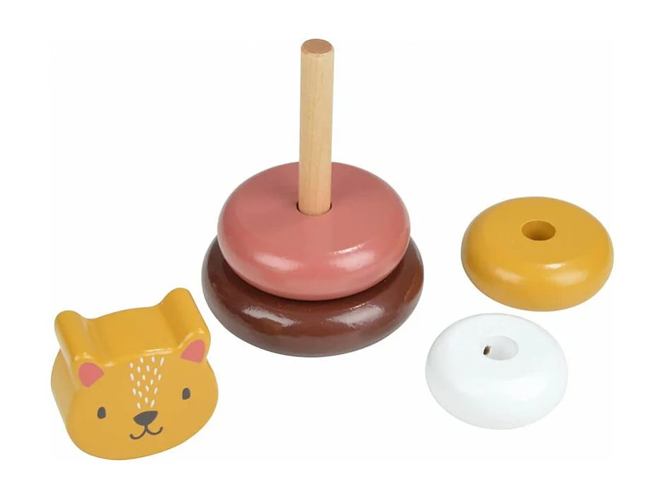 Jouet d'Éveil Enfant "Sweet Savane" 13cm Multicolore