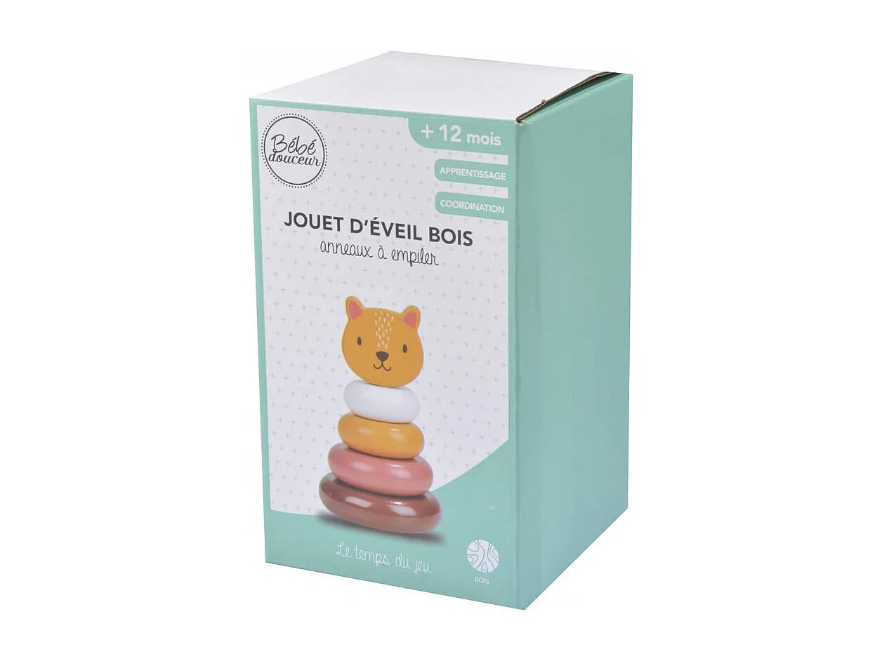 Jouet d'Éveil Enfant "Sweet Savane" 13cm Multicolore