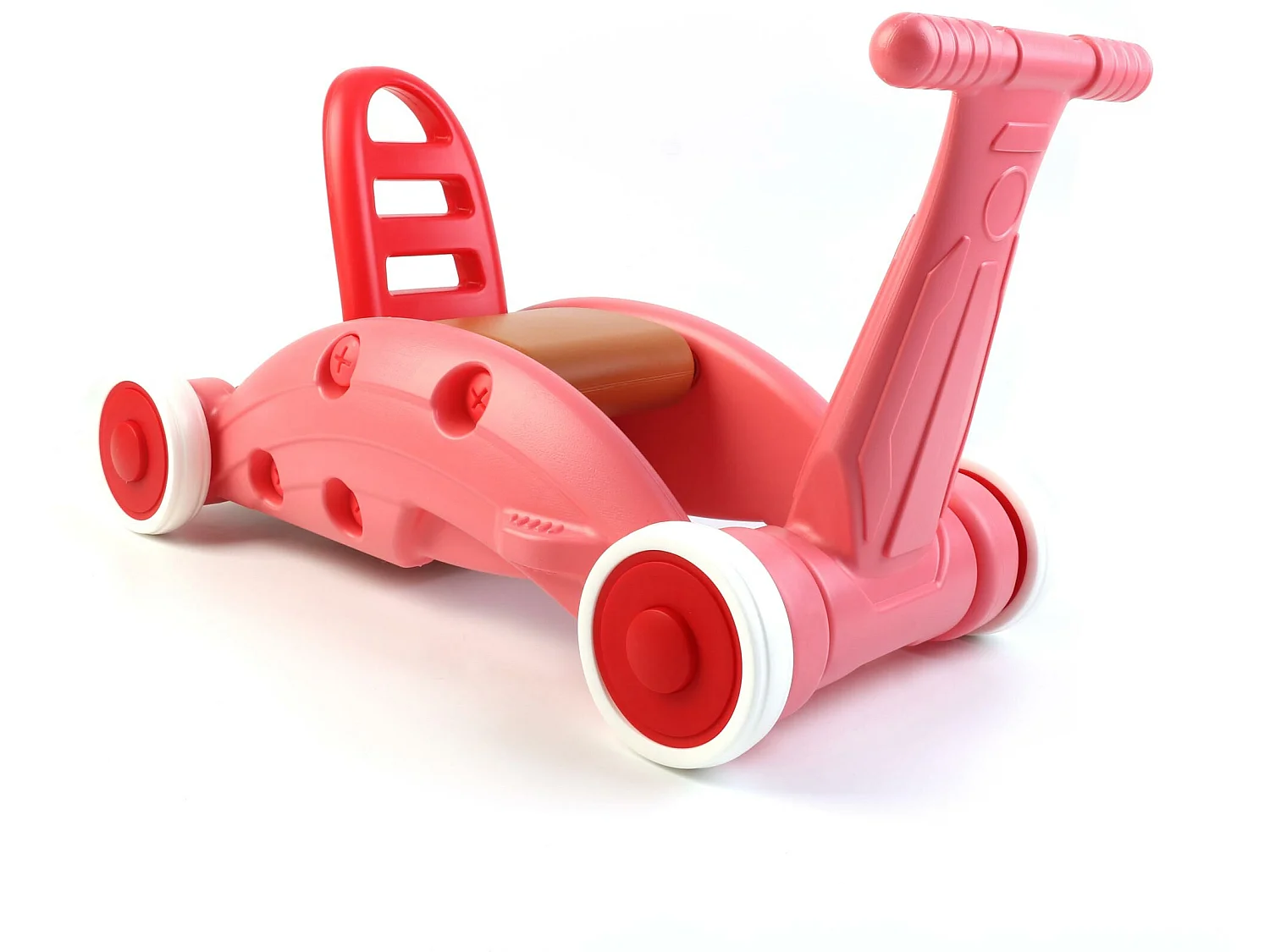 Draisienne 3en1 Robincool Children 62,5x32x38cm Convertible en Trotteur et Jouet à Bascule avec Guidon, Siège et Dossier