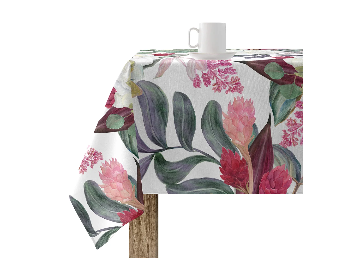 Mantel resinado antimanchas XL 0318-105 - 180x180 cm