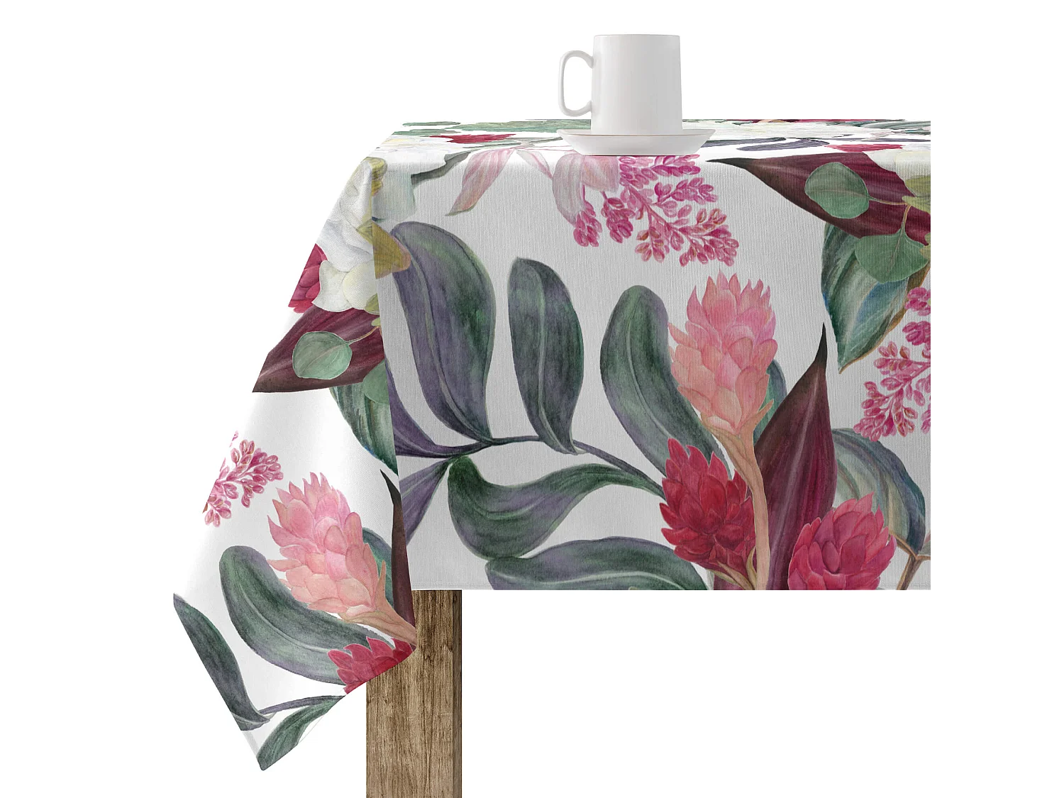 Mantel resinado antimanchas XL 0318-105 - 180x180 cm