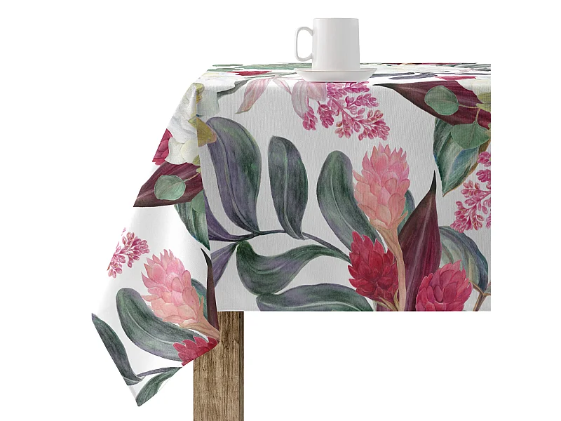 Mantel resinado antimanchas XL 0318-105 - 180x180 cm