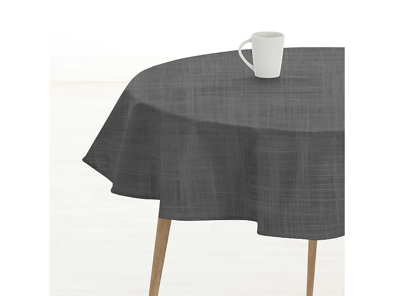Mantel redondo resinado antimanchas 0120-42 - Diámetro 180 cm