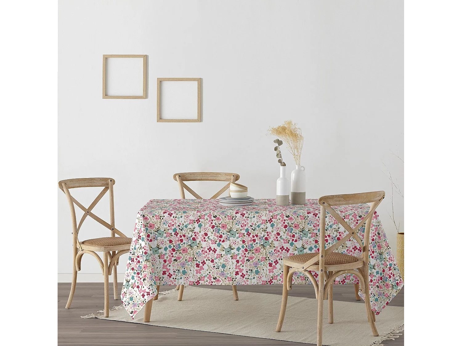 Nappe enduite anti-taches 0120-52 - 200x140 cm