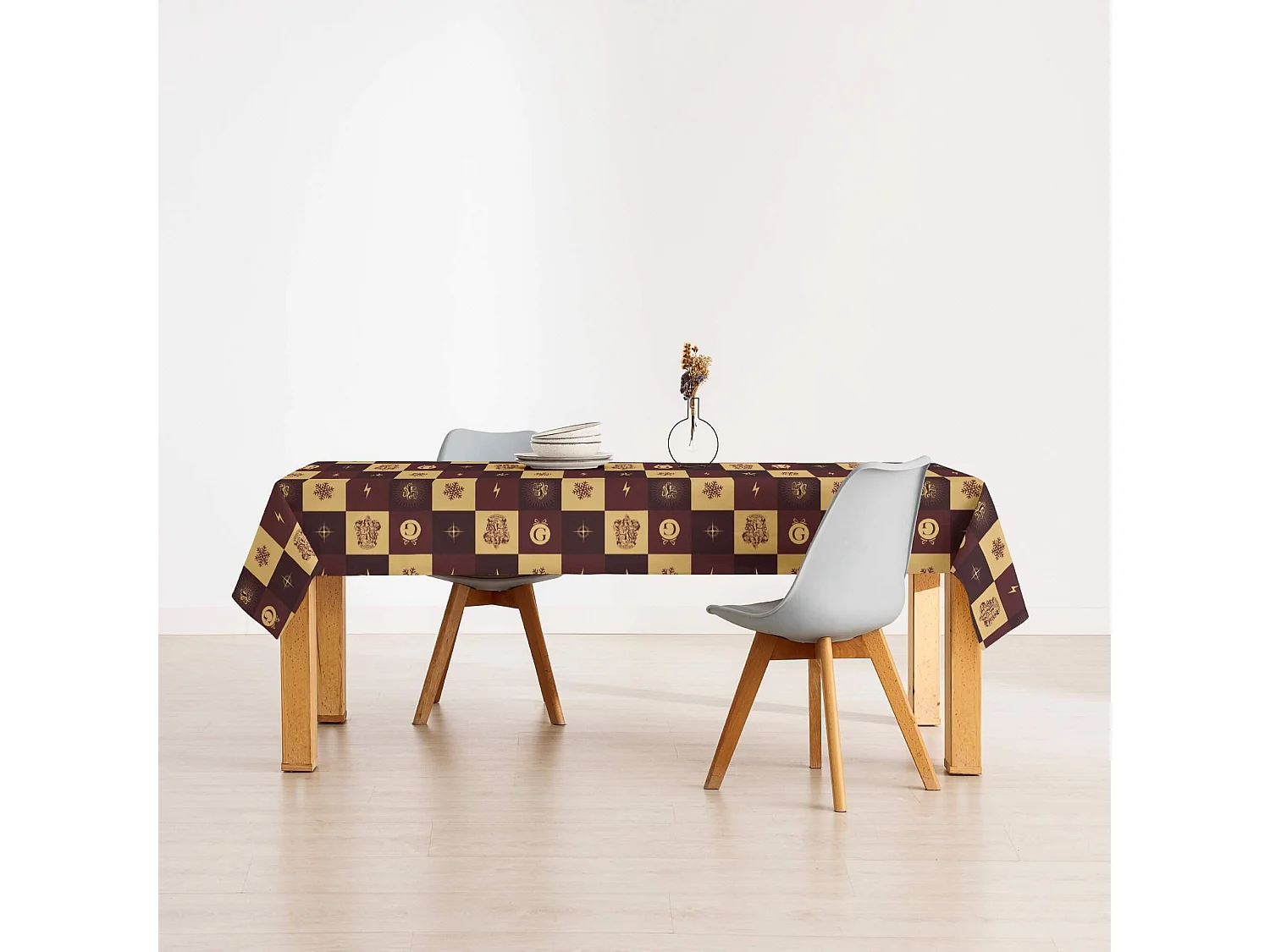 Mantel resinado antimanchas Gryffindor Christmas - 250X140 cm