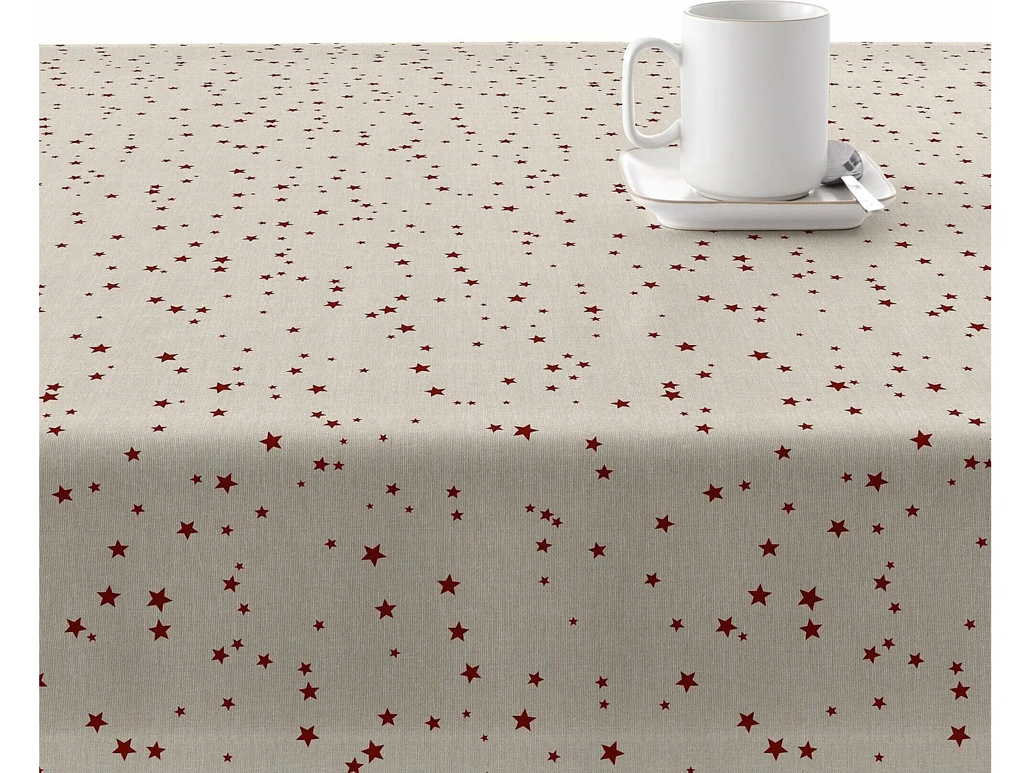 Nappe enduite anti-taches Merry Christmas 23 140x140 cm