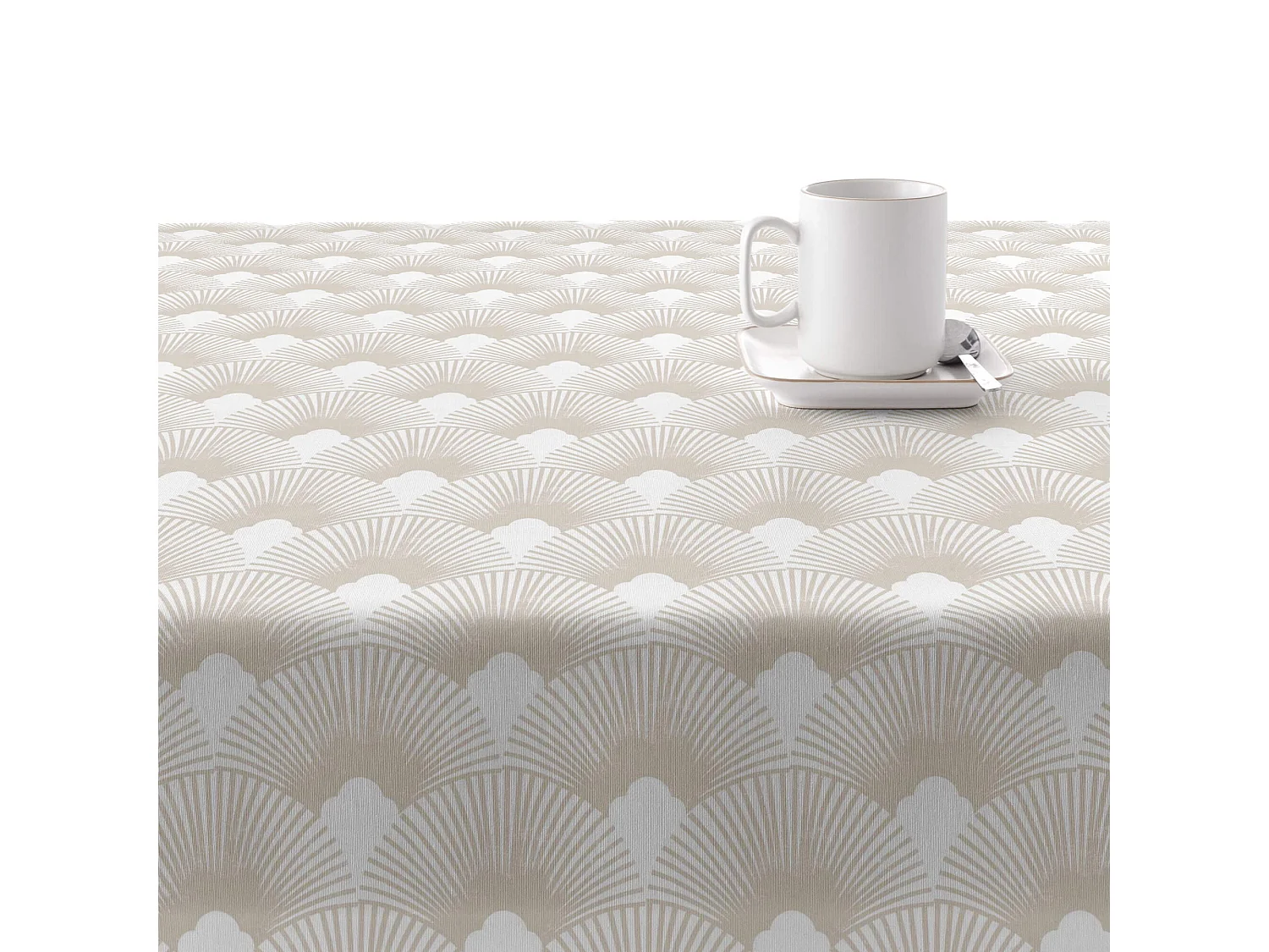 Nappe enduite anti-taches 0120-266 - 140x140 cm