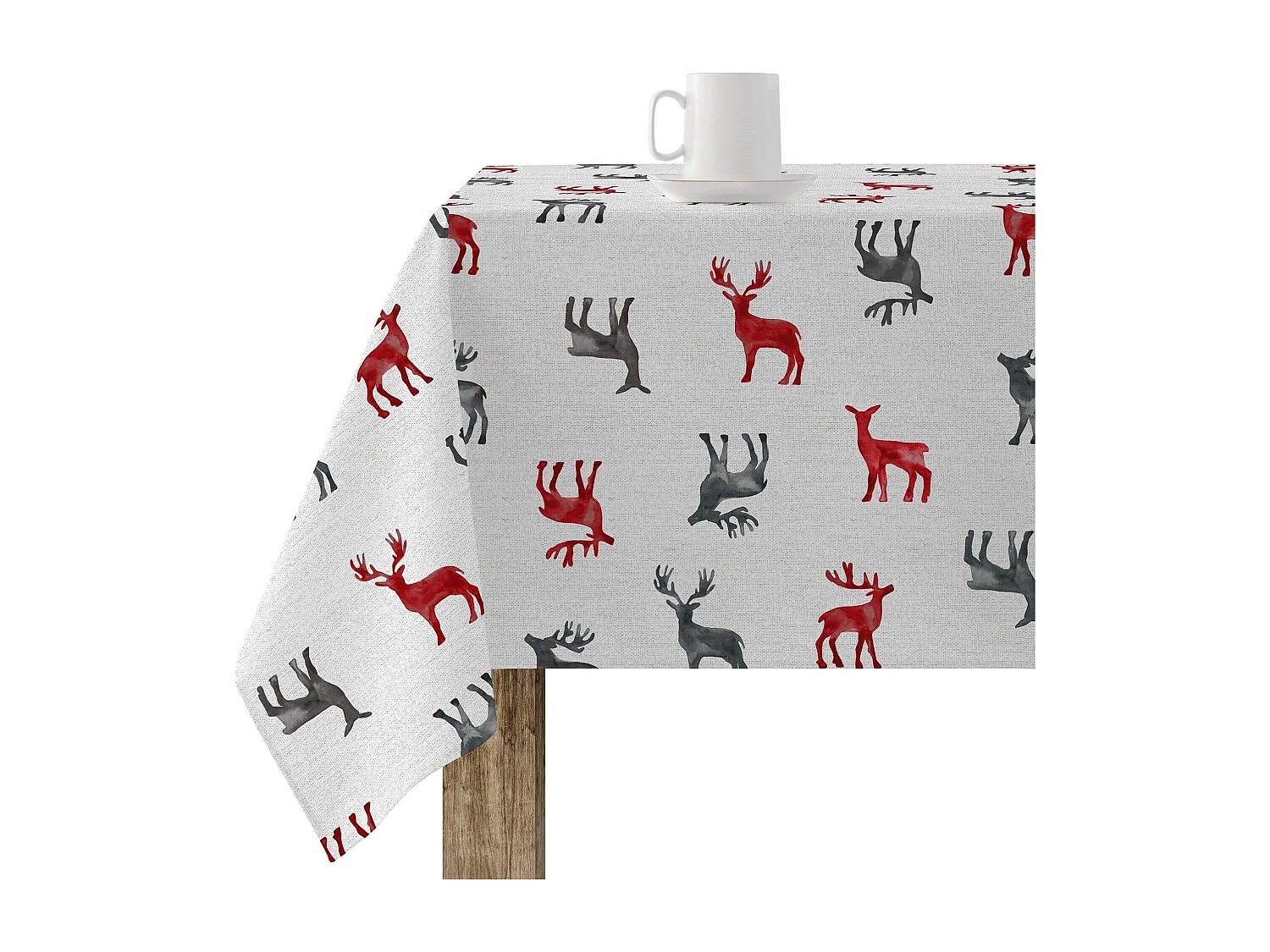 Mantel resinado antimanchas Merry Christmas 4 100x140 cm