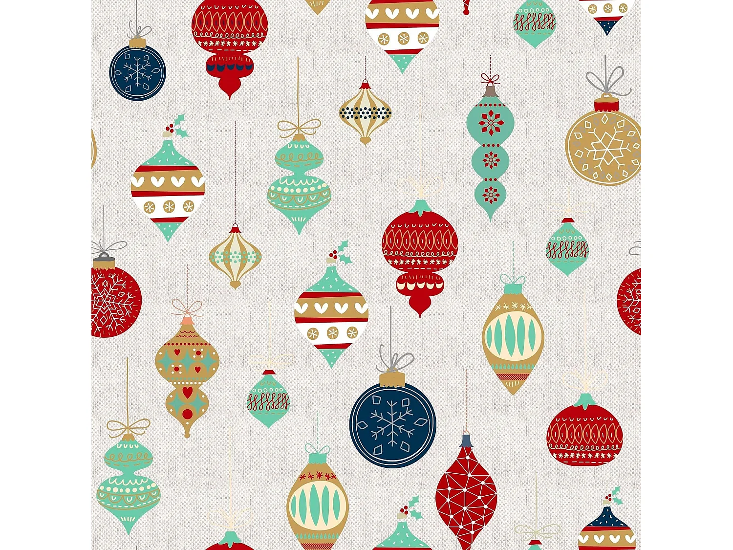 Mantel resinado antimanchas Merry Christmas 13 140x140 cm