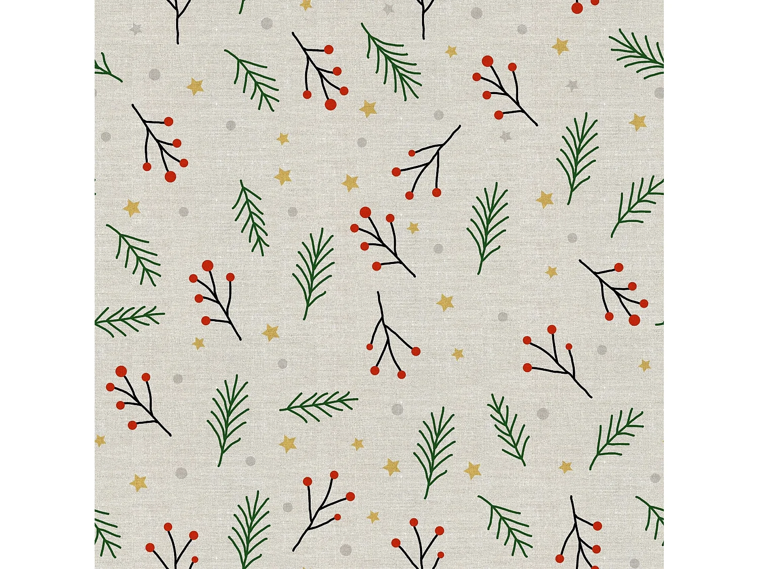 Mantel resinado antimanchas Merry Christmas 35 140x140 cm