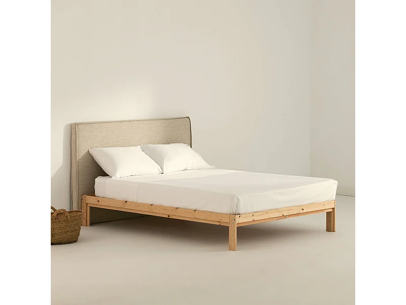 Juego de sÃ¡banas satÃ©n 300 hilos White - 105 (175x270 cm)