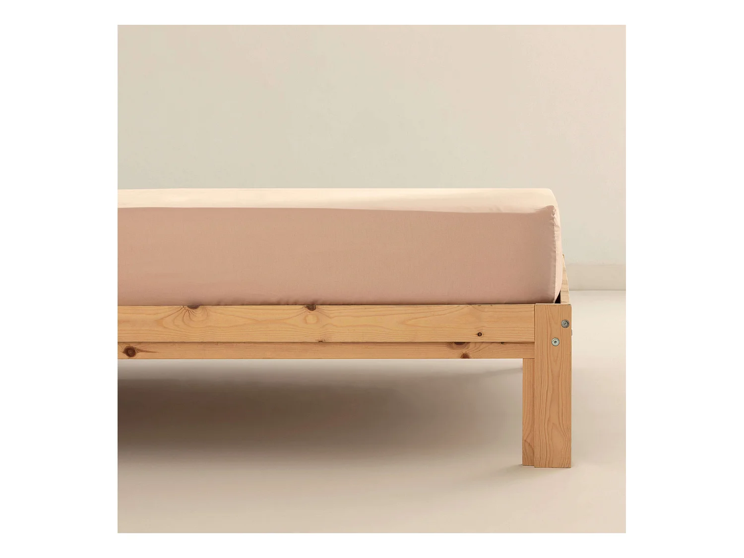 Ensemble de draps en satin 300 fils Pink - 90 (160x270 cm)