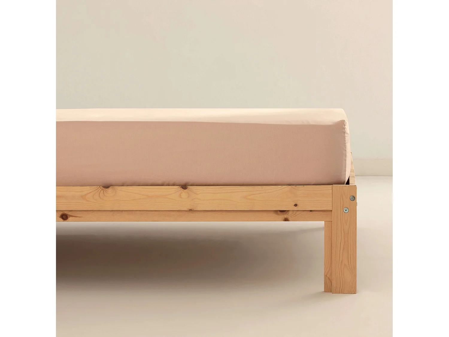 Juego de sÃ¡banas satÃ©n 300 hilos Pink - 90 (160x270 cm)