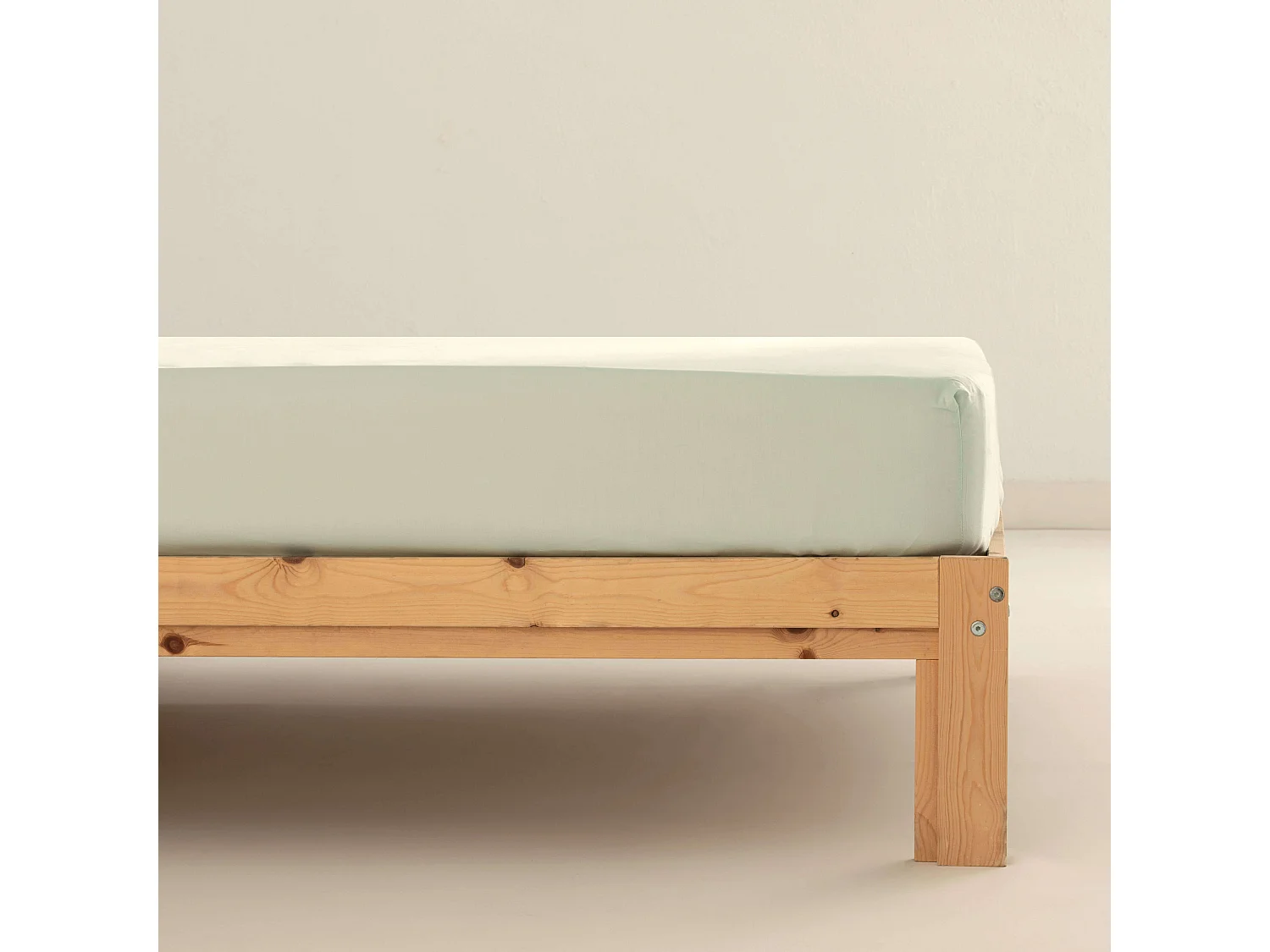 Juego de sÃ¡banas satÃ©n 300 hilos Mint - 105 (175x270 cm)