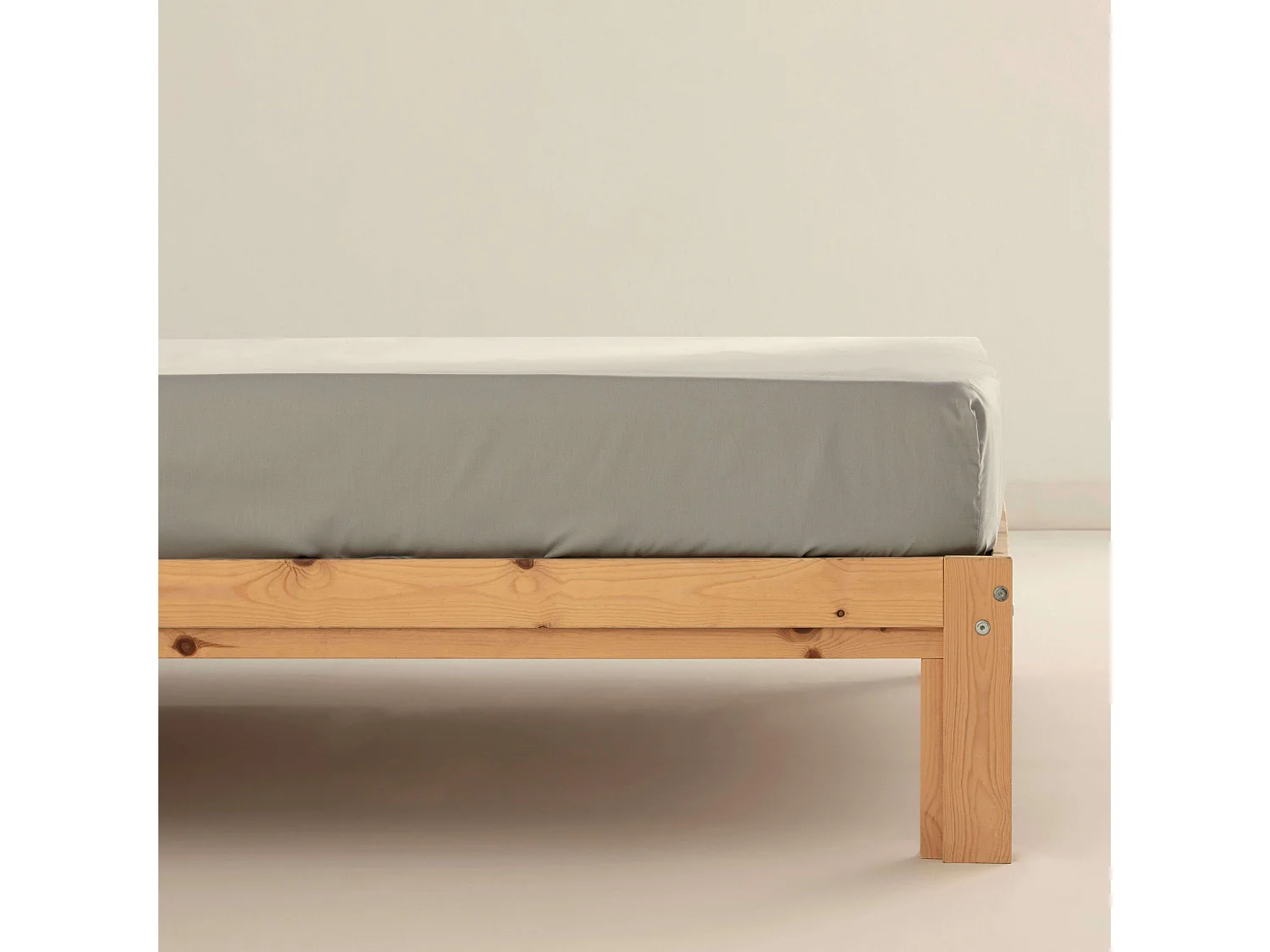 Bajera satÃ©n 300 hilos Ultimate Grey - 105x200 cm