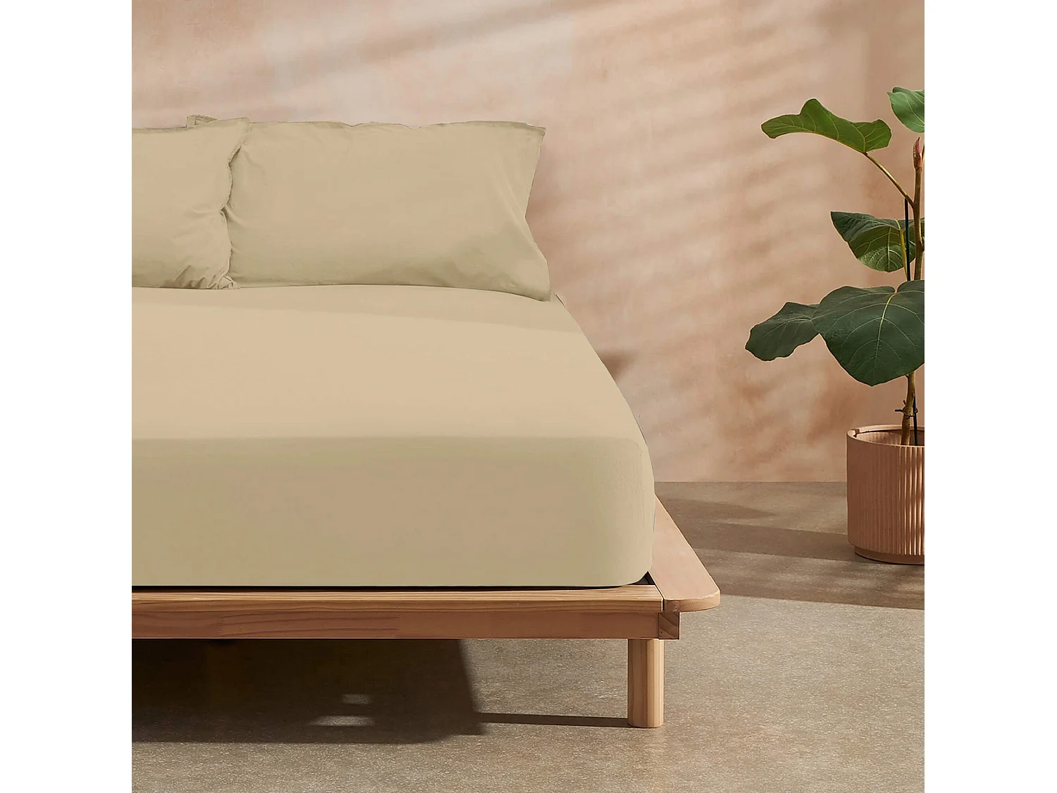 Bajera 100% microsatÃ©n extrasuave Taupe - 160x200 cm