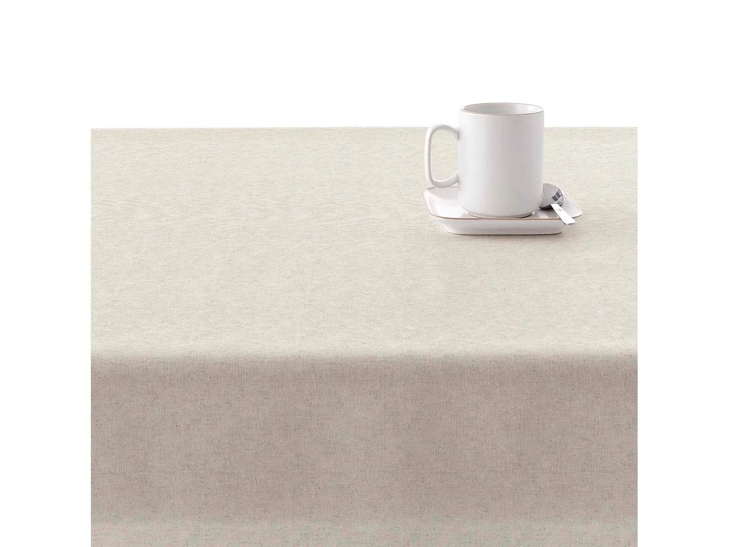 Mantel resinado antimanchas XL Liso lino 101 - 100x300 cm