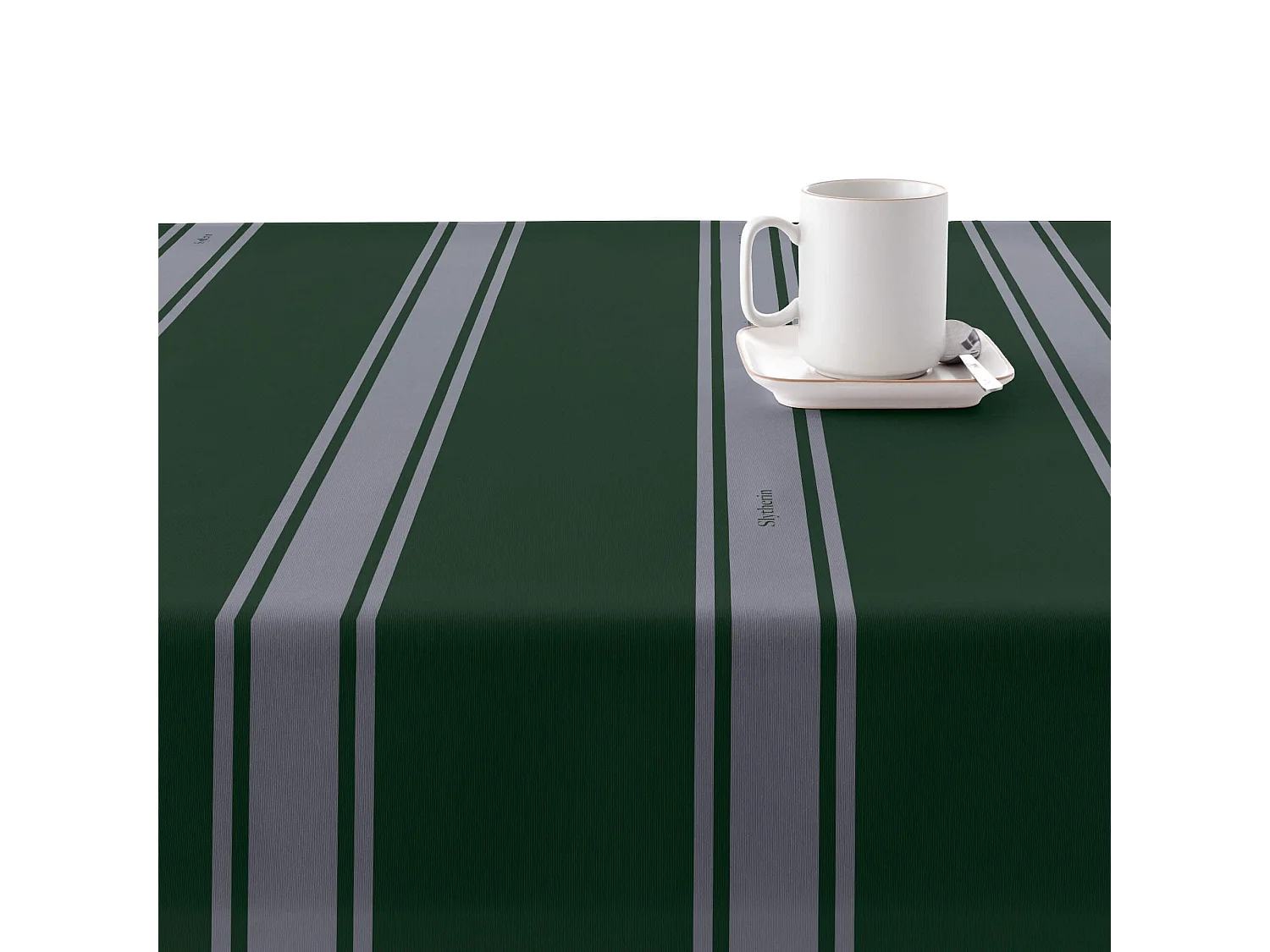 Mantel resinado antimanchas Slytherin Basic - 140X140 cm