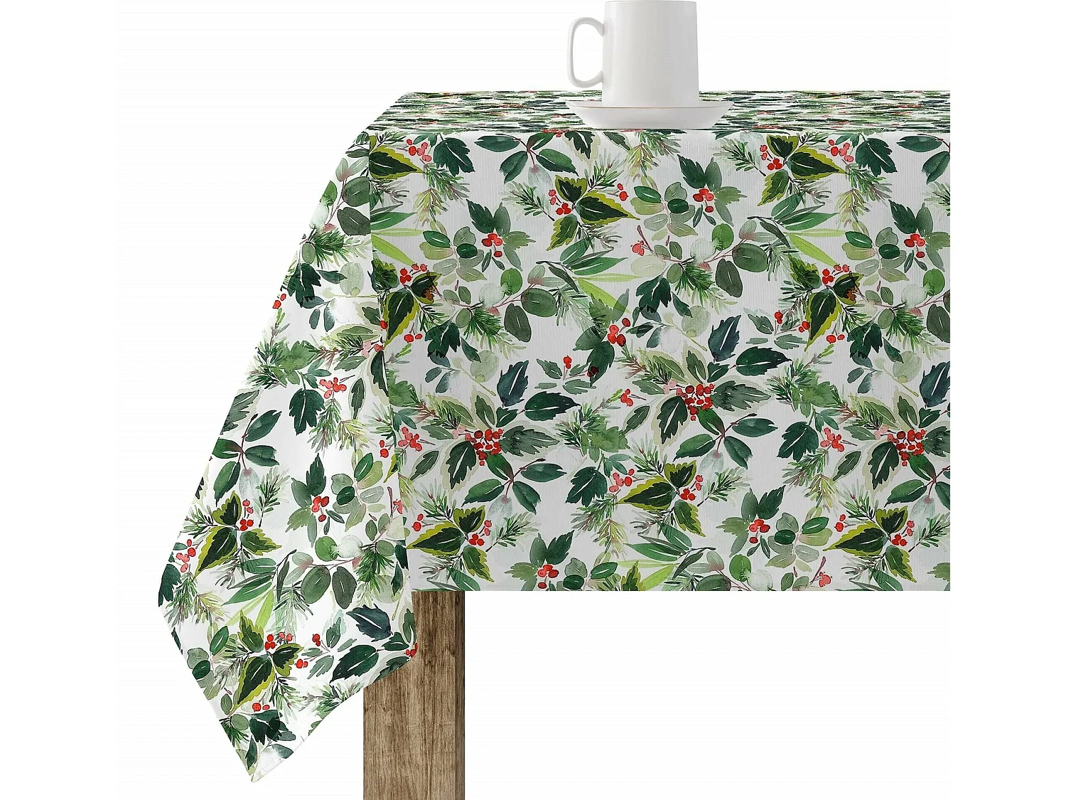 Mantel resinado antimanchas Merry Christmas 26 100x140 cm