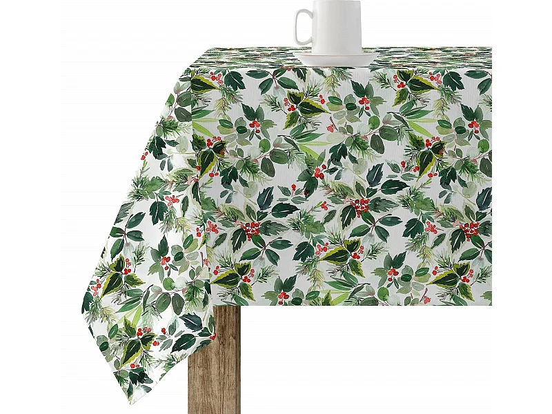 Mantel resinado antimanchas Merry Christmas 26 100x140 cm