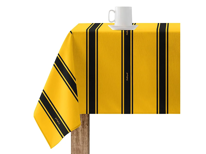 Mantel resinado antimanchas Hufflepuff Basic - 300X140 cm