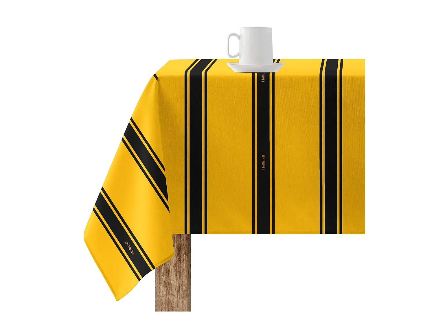 Nappe enduite anti-taches Hufflepuff Basic - 250X140 cm