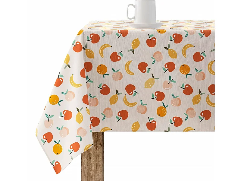 Nappe enduite anti-taches 220-47 - 200x140 cm