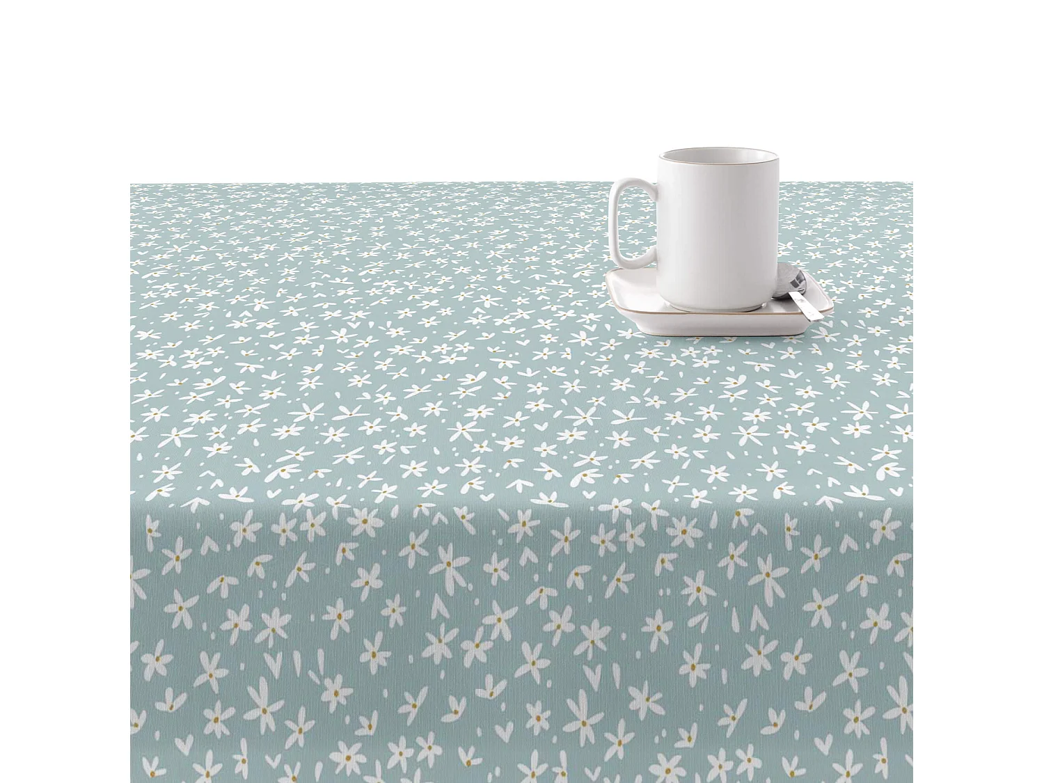 Mantel resinado antimanchas 0120-33 - 140x140 cm