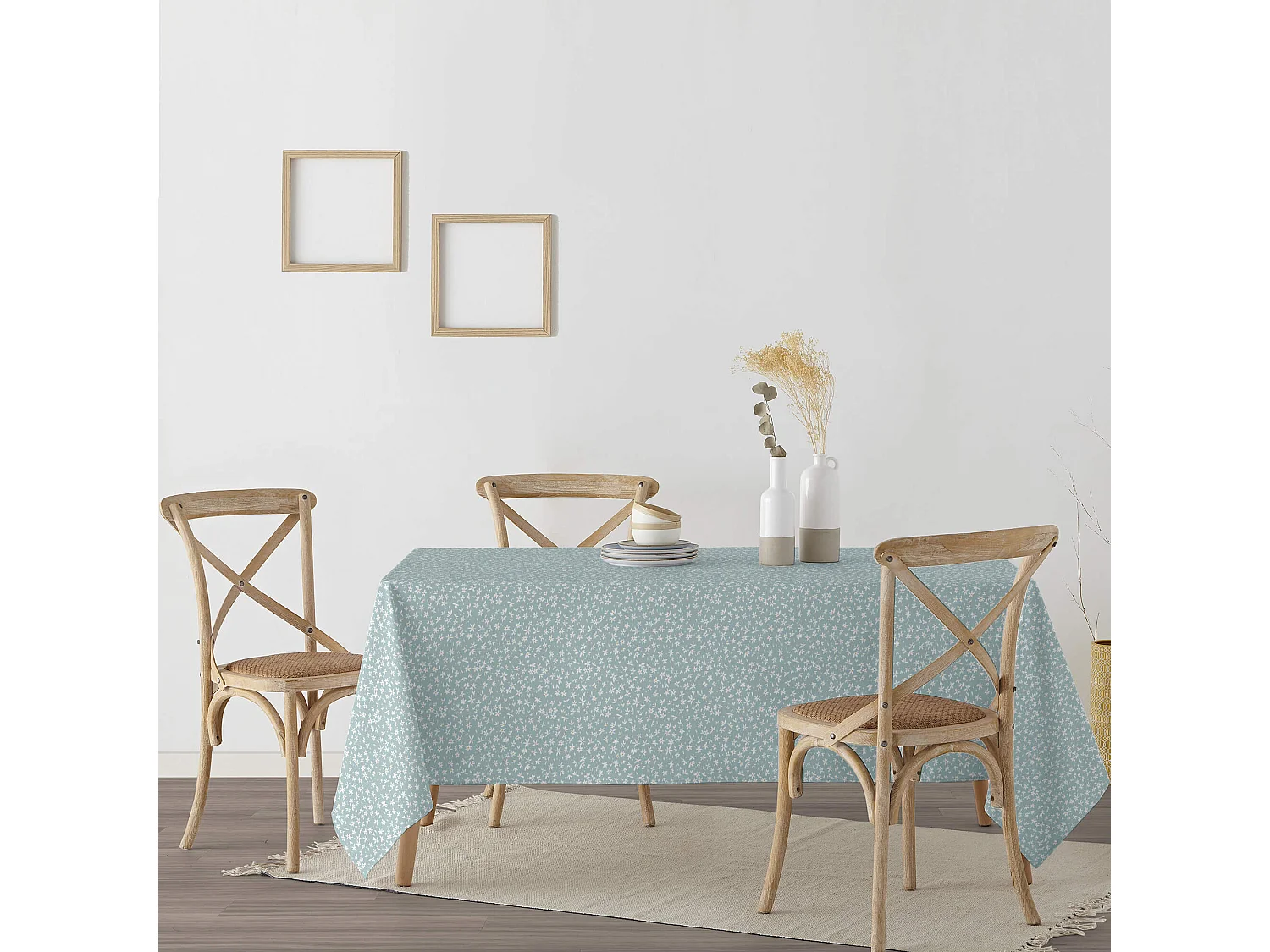 Mantel resinado antimanchas 0120-33 - 140x140 cm