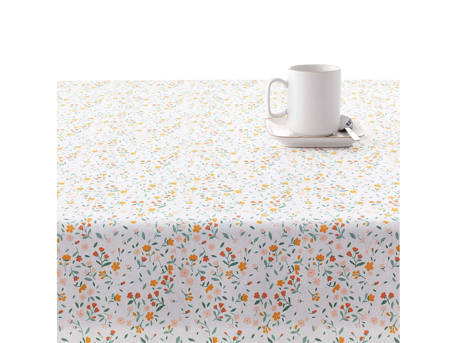 Mantel resinado antimanchas 0120-195 - 140x140 cm