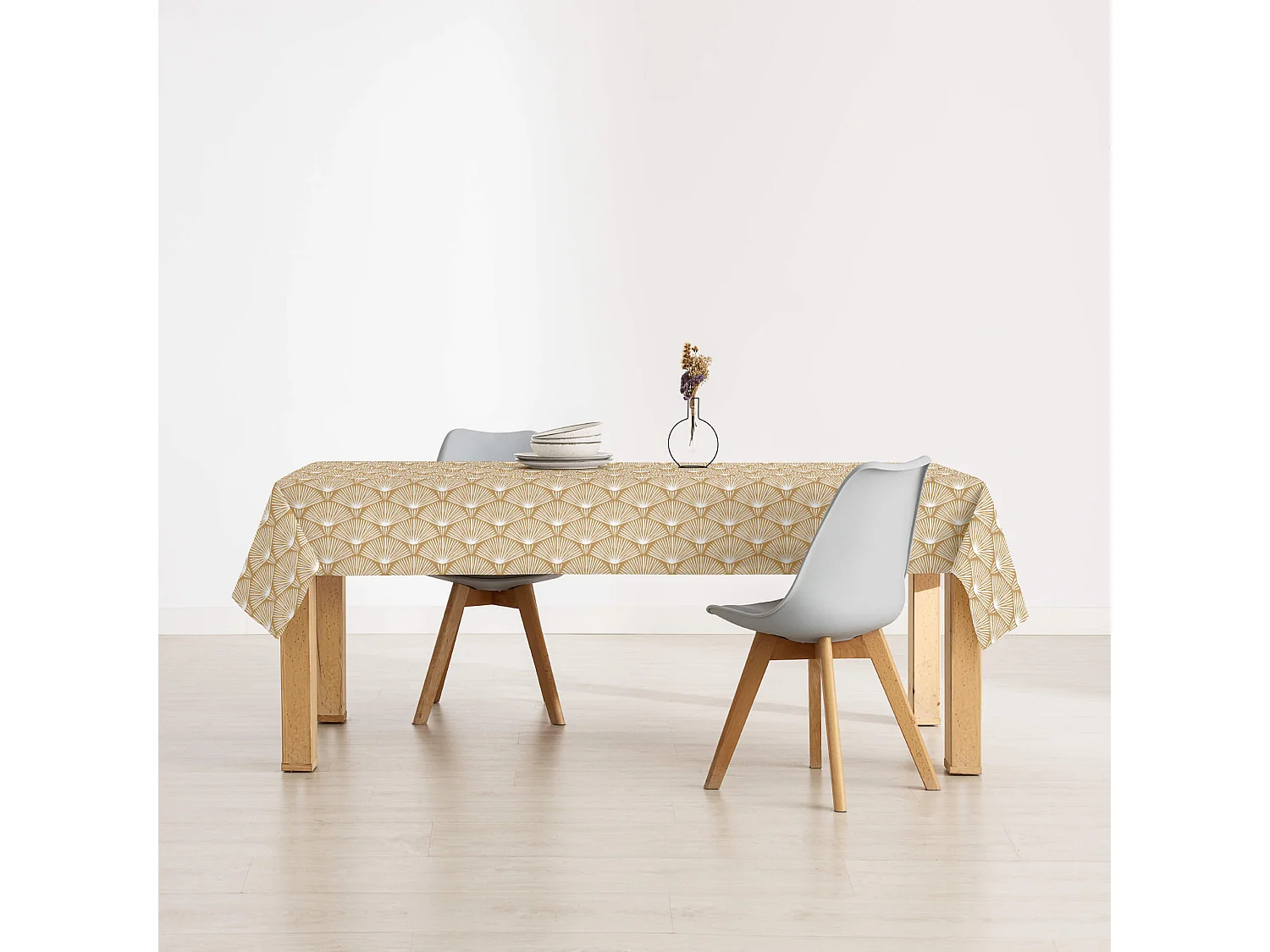 Nappe enduite anti-taches 0120-300 - 200x140 cm