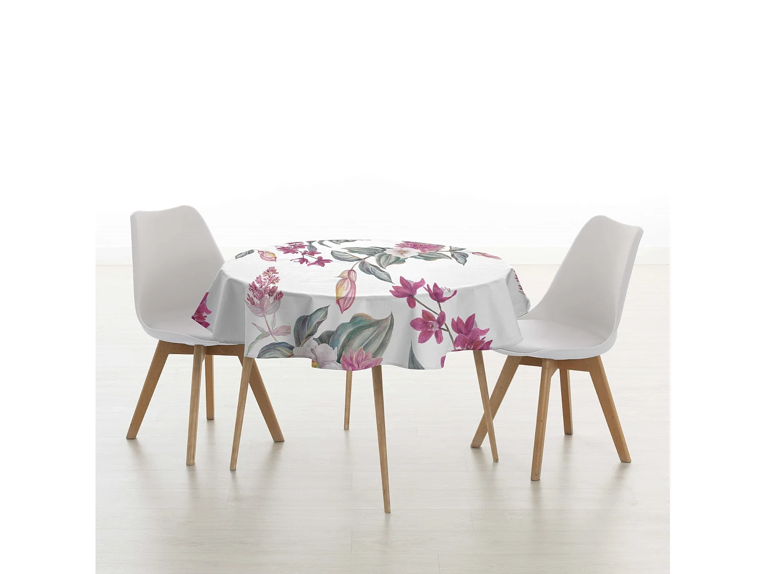 Mantel redondo resinado antimanchas 0120-246 - Diámetro 100 cm