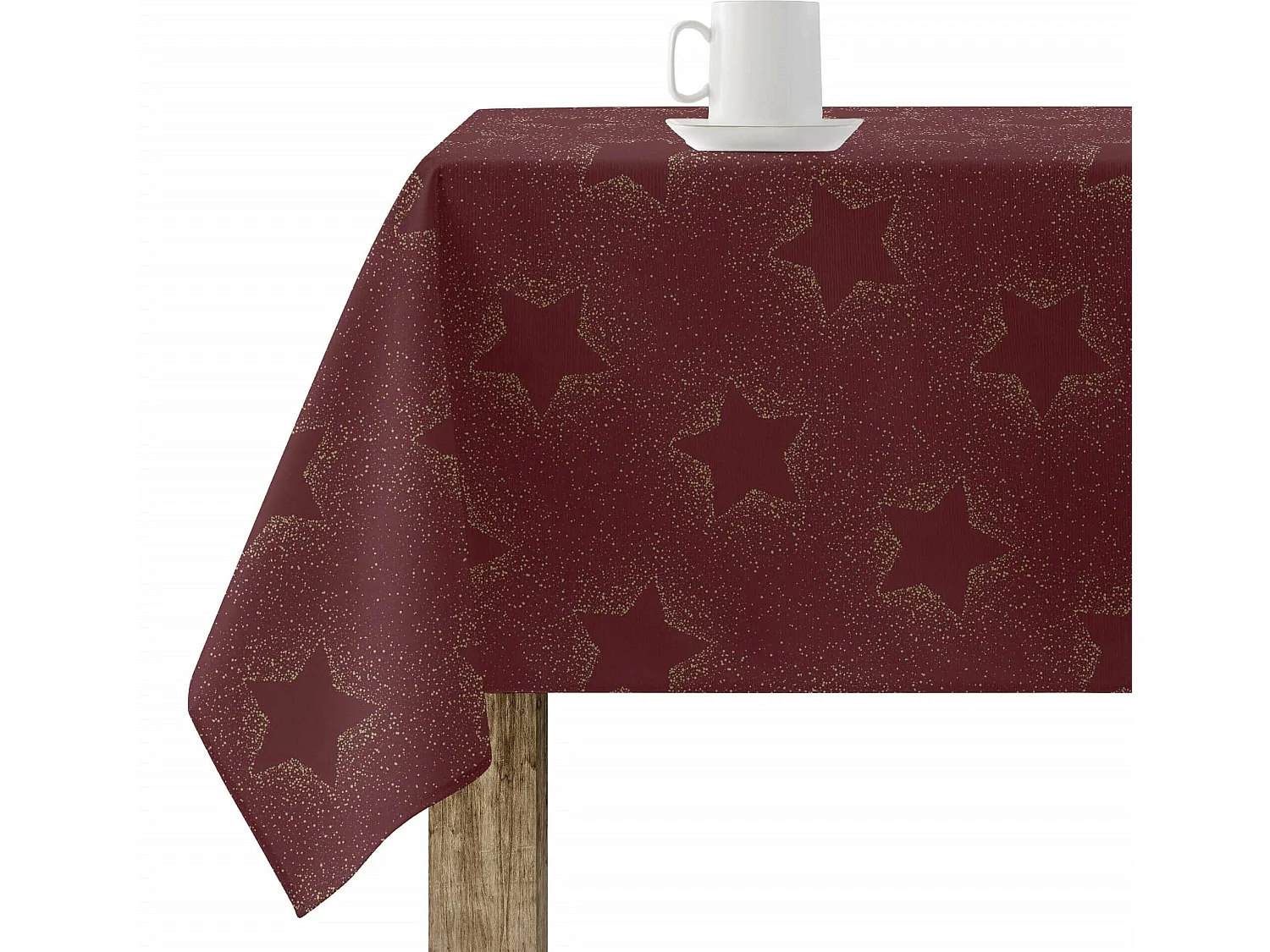 Nappe enduite anti-taches Merry Christmas 76 100x140 cm