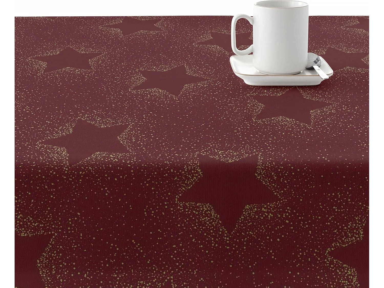 Nappe enduite anti-taches Merry Christmas 76 100x140 cm