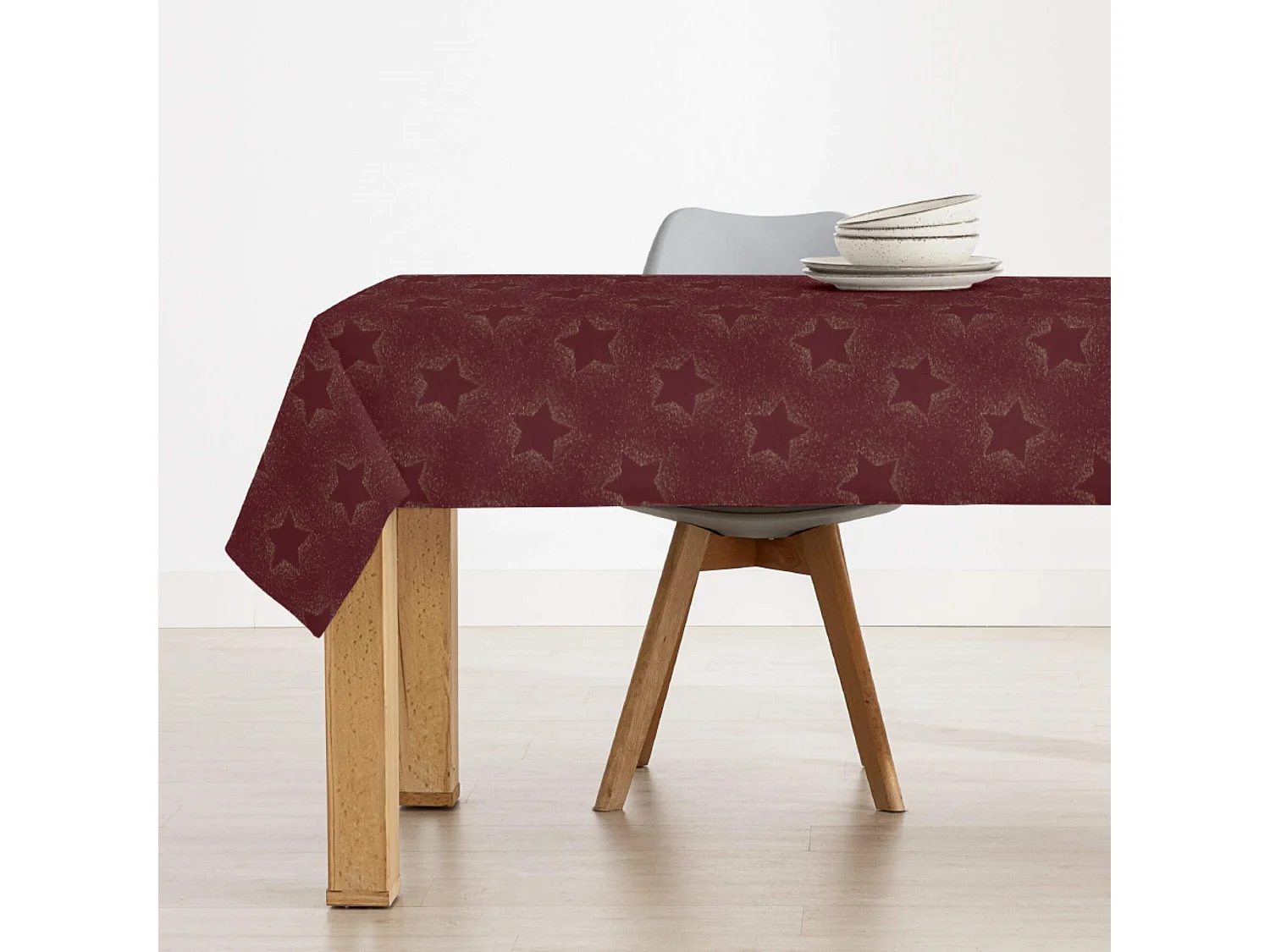 Nappe enduite anti-taches Merry Christmas 76 100x140 cm