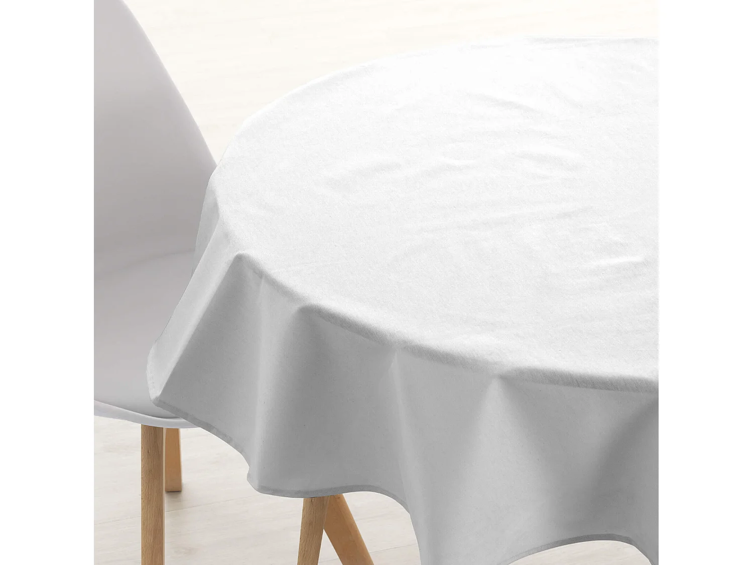Nappe ronde enduite anti-taches Levante 103 - diamètre 100 cm