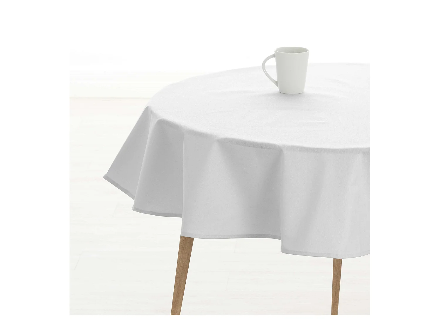 Mantel redondo resinado antimanchas Levante 103 - Diámetro 100 cm