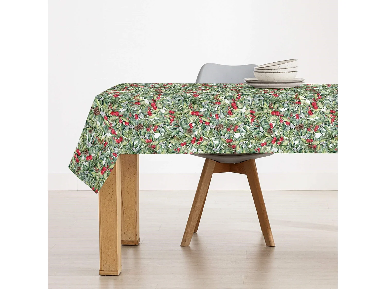 Mantel resinado antimanchas Navidad 13 300x140 cm