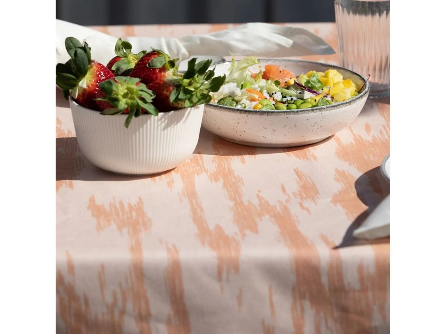 Nappe enduite anti-taches 0120-233 - 140x140 cm