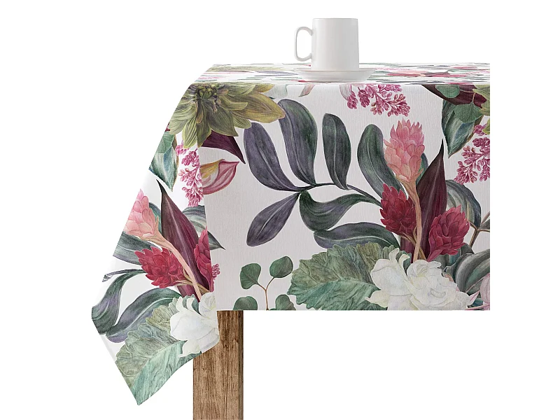 Mantel resinado antimanchas Ula 105 - 140x140 cm