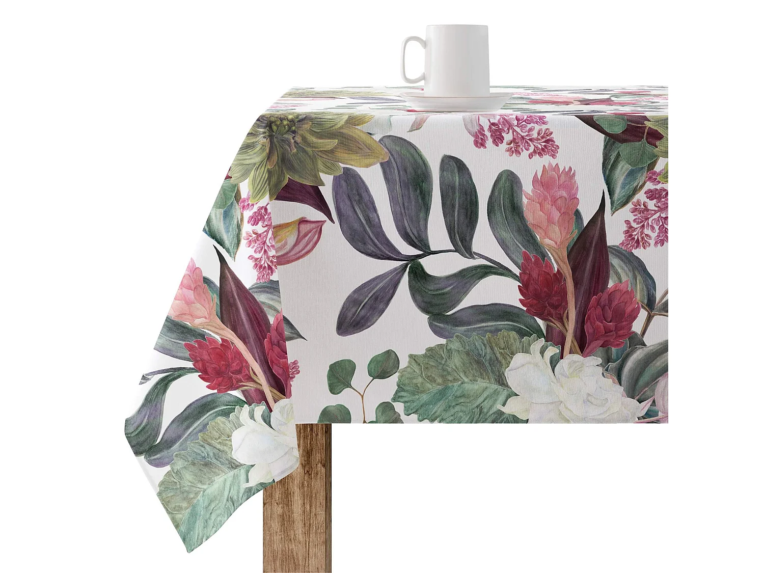 Nappe enduite anti-taches Ula 105 - 140x140 cm