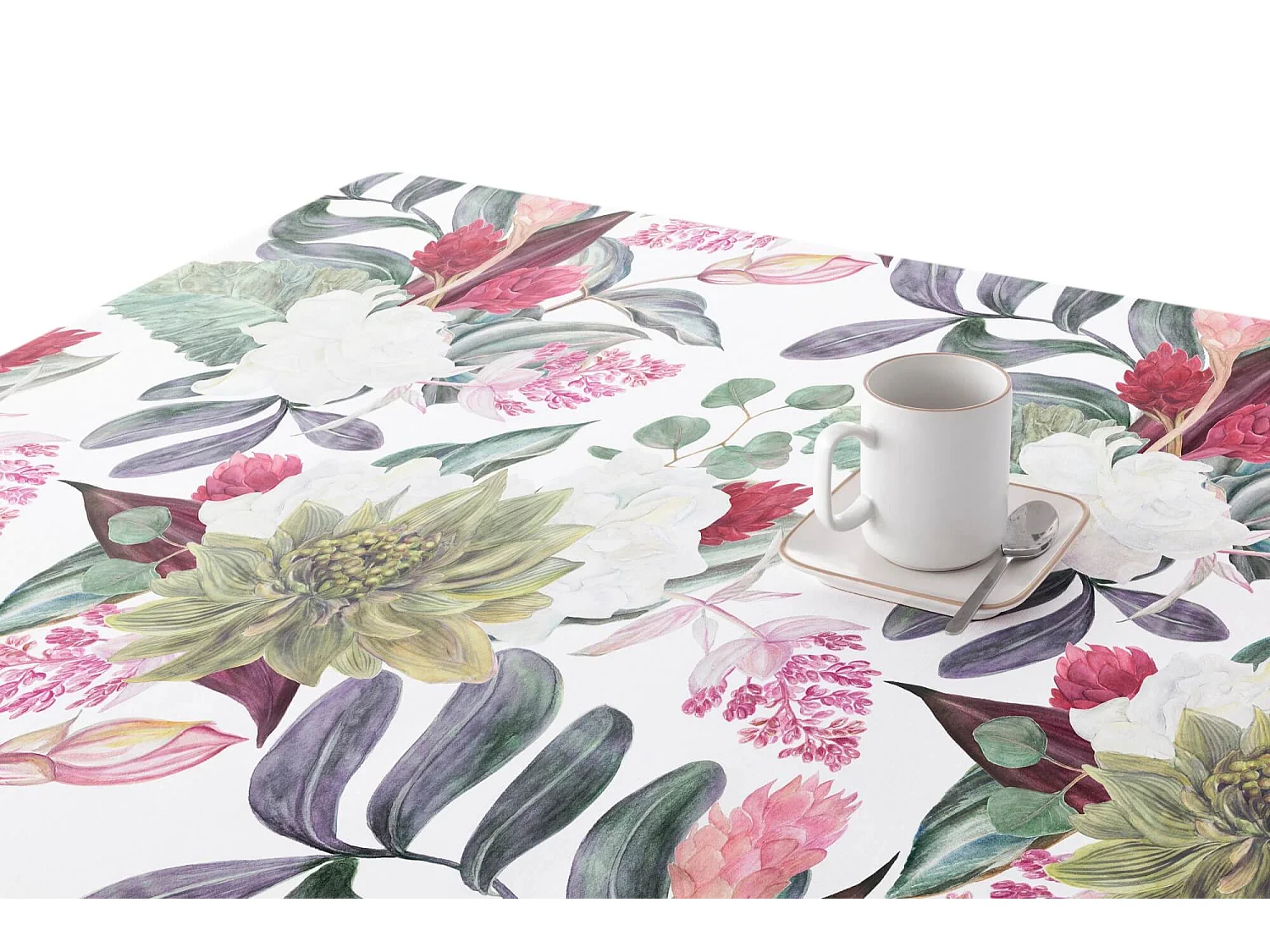 Nappe enduite anti-taches Ula 105 - 140x140 cm